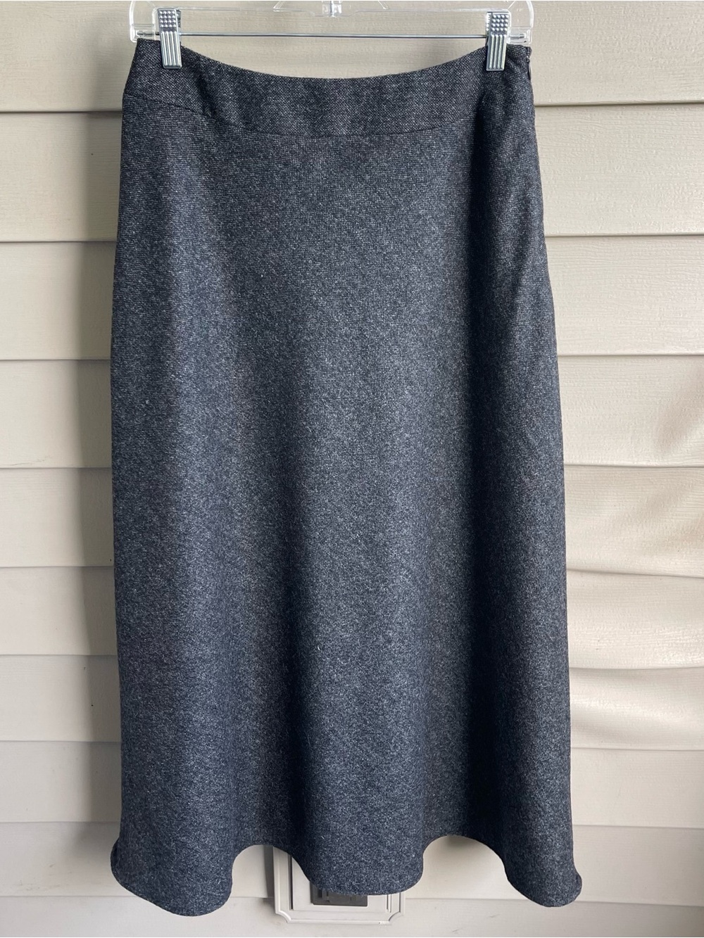 Vintage 90s Ralph Lauren Skirt Wool Midi Ankle Old Money Equestrian USA Size 6